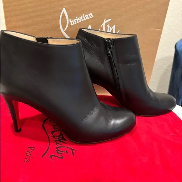 Christian Louboutin Belle 85 Calf Ankle boots - Picture 9 of 16